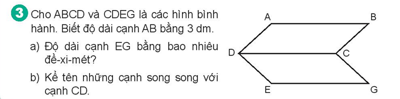 Bài số 3: Giải hoạt động câu 3 trang 106 SGK Toán 4 tập 1