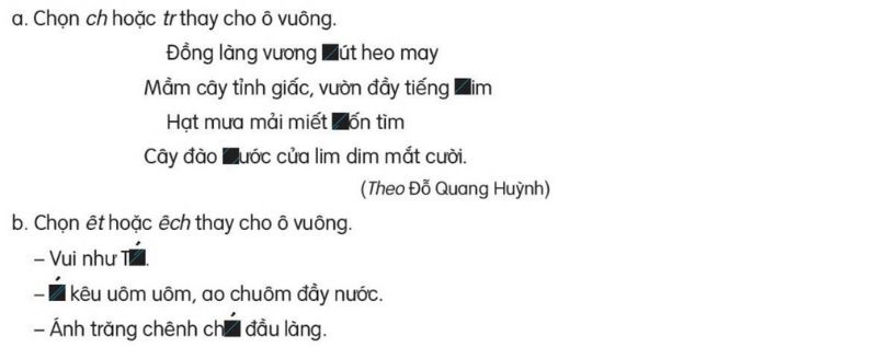 Câu 3 trang 59 SGK Tiếng Việt lớp 2 Kết nối tri thức Tập 2 Phần Viết