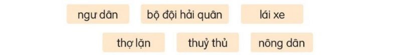 Câu 1 trang 98 SGK Tiếng Việt lớp 2 Kết nối tri thức Tập 2 Luyện từ và câu