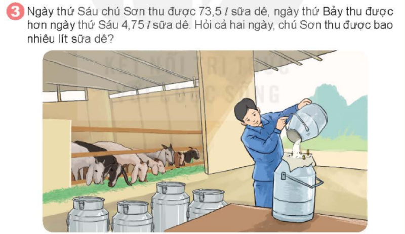 Bài số 6: Giải hoạt động câu 3 trang 67 SGK Toán 5 tập 1