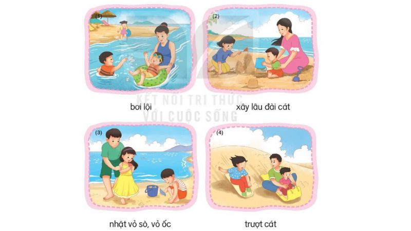 Câu 6 trang 160 SGK Tiếng Việt lớp 1 Kết nối tri thức Tập 2