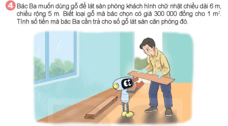 Bài số 8: Giải hoạt động câu 4 trang 64 SGK Toán 5 tập 1