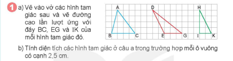 Bài số 1: Giải luyện tập câu 1 trang 116 SGK Toán 5 tập 1