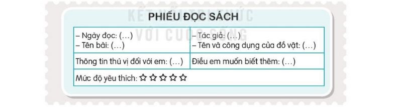 Câu 1 trang 123 SGK Tiếng Việt lớp 3 Kết nối tri thức Tập 2 Đọc mở rộng