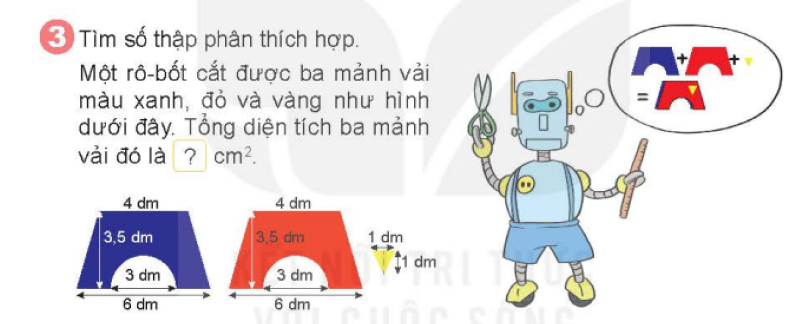 Bài số 11: Giải luyện tập câu 3 trang 119 SGK Toán 5 tập 1