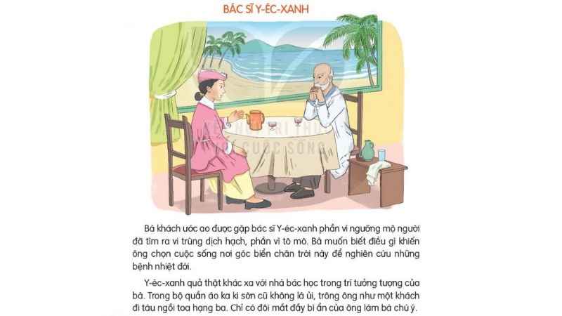 Câu 2: Đọc Bài 29: Bác sĩ Y-éc-xanh SGK Tiếng Việt lớp 3 Kết nối tri thức Tập 2 1