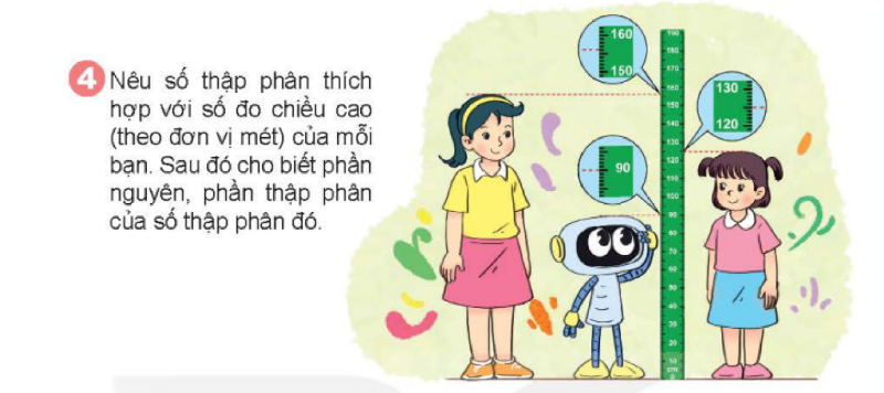 Bài số 4: Giải luyện tập câu 4 trang 121 SGK Toán 5 tập 1