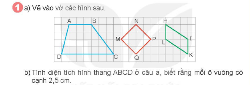 Bài số 5: Giải luyện tập câu 1 trang 117 SGK Toán 5 tập 1