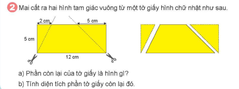 Bài số 6: Giải luyện tập câu 2 trang 128 SGK Toán 5 tập 1