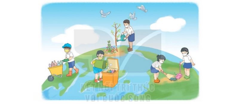 Câu hỏi Bài 28: Những điều nhỏ tớ làm cho Trái Đất trang 122 SGK Tiếng Việt lớp 3 Kết nối tri thức Tập 2