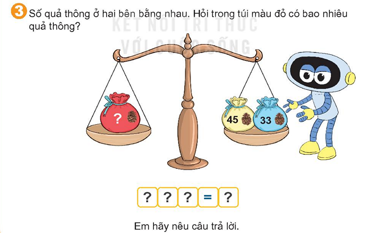 Bài số 15: Giải luyện tập câu 2 trang 70 SGK Toán 1 tập 2