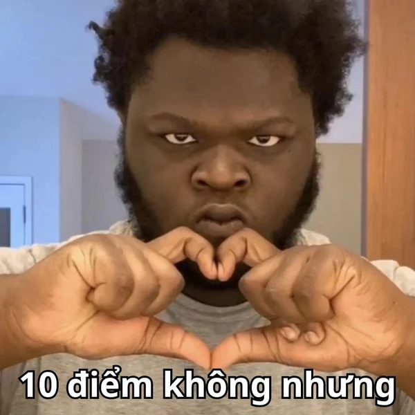 Meme 10 điểm không có nhưng chất chơi