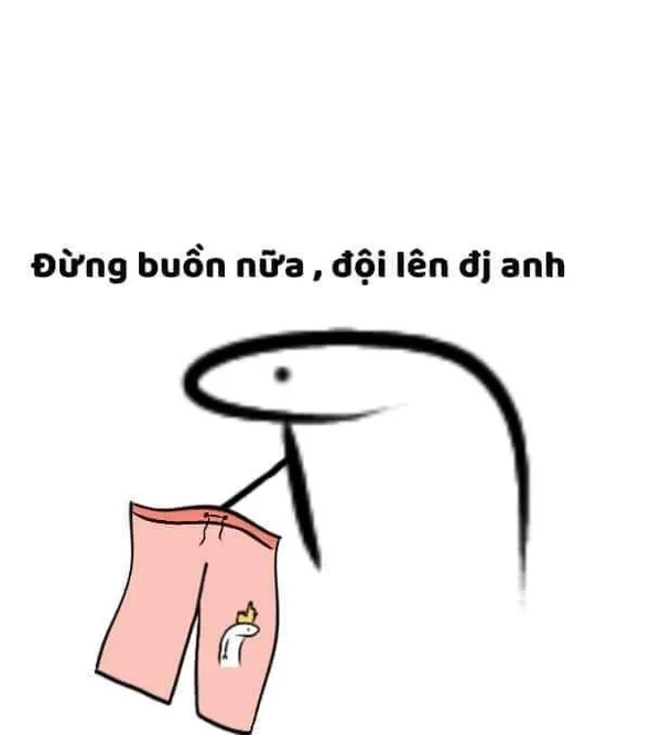 Meme đội quần lên đầu khó đỡ