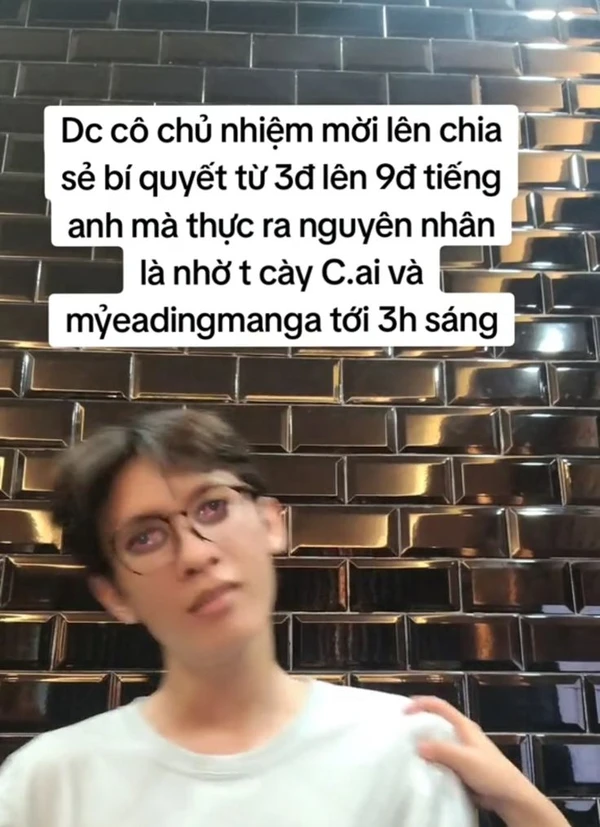 Meme học bài lơ mơ