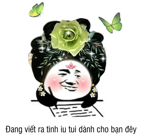 đang viết ra tình iu tôi dành cho bạn đấy