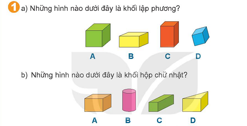 Bài số 1: Giải luyện tập câu 1 trang 100 SGK Toán 1 tập 2