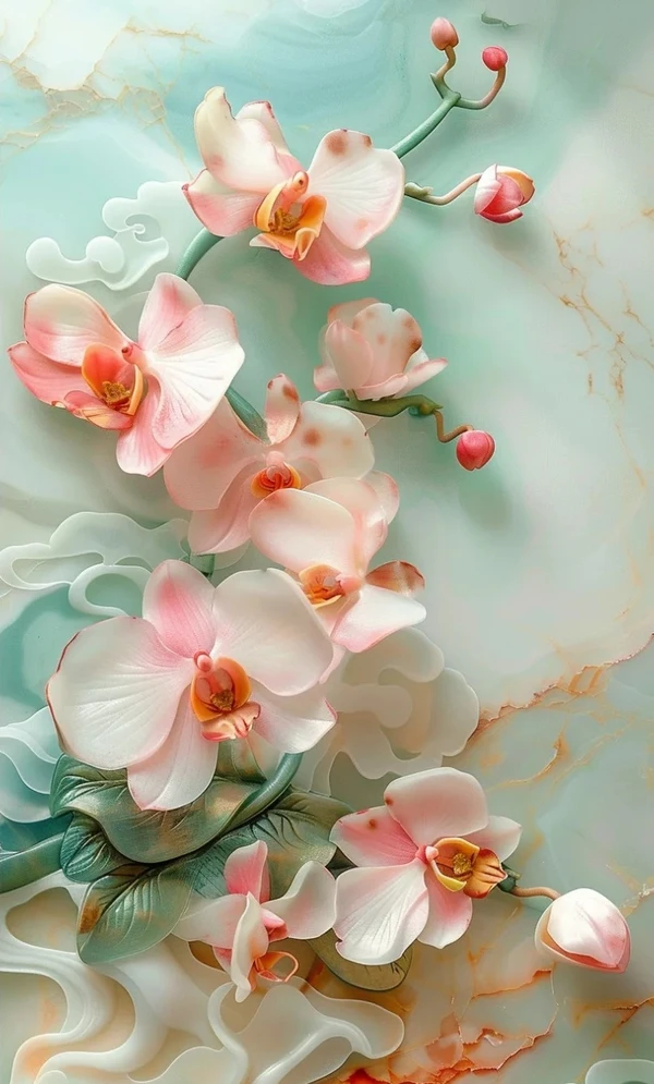 iphone hình nền hoa sen 3d (2)