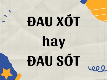 Đau xót hay đau sót? Sai một chữ, lệch cả nghĩa!