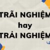 Trãi nghiệm hay trải nghiệm: Cách dùng nào mới đúng?